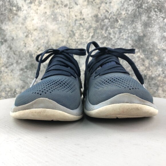 Crocs Men's Size 6 Literide 360 Pacer Blue Lace-Up Lightweight Sneakers 206715 - Picture 2 of 13